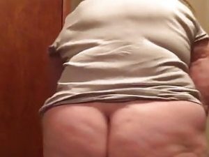 Bbw big ass strip
