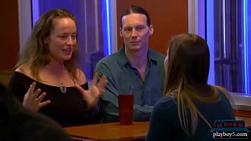 Amateur couple in search for a 3some and they find a hottie