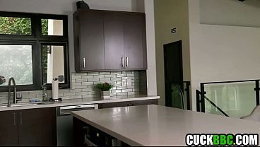 Cuckold Husband Masturbating While Spying Wife Ass Fucked By Black Bull